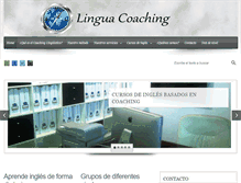 Tablet Screenshot of linguacoaching.com